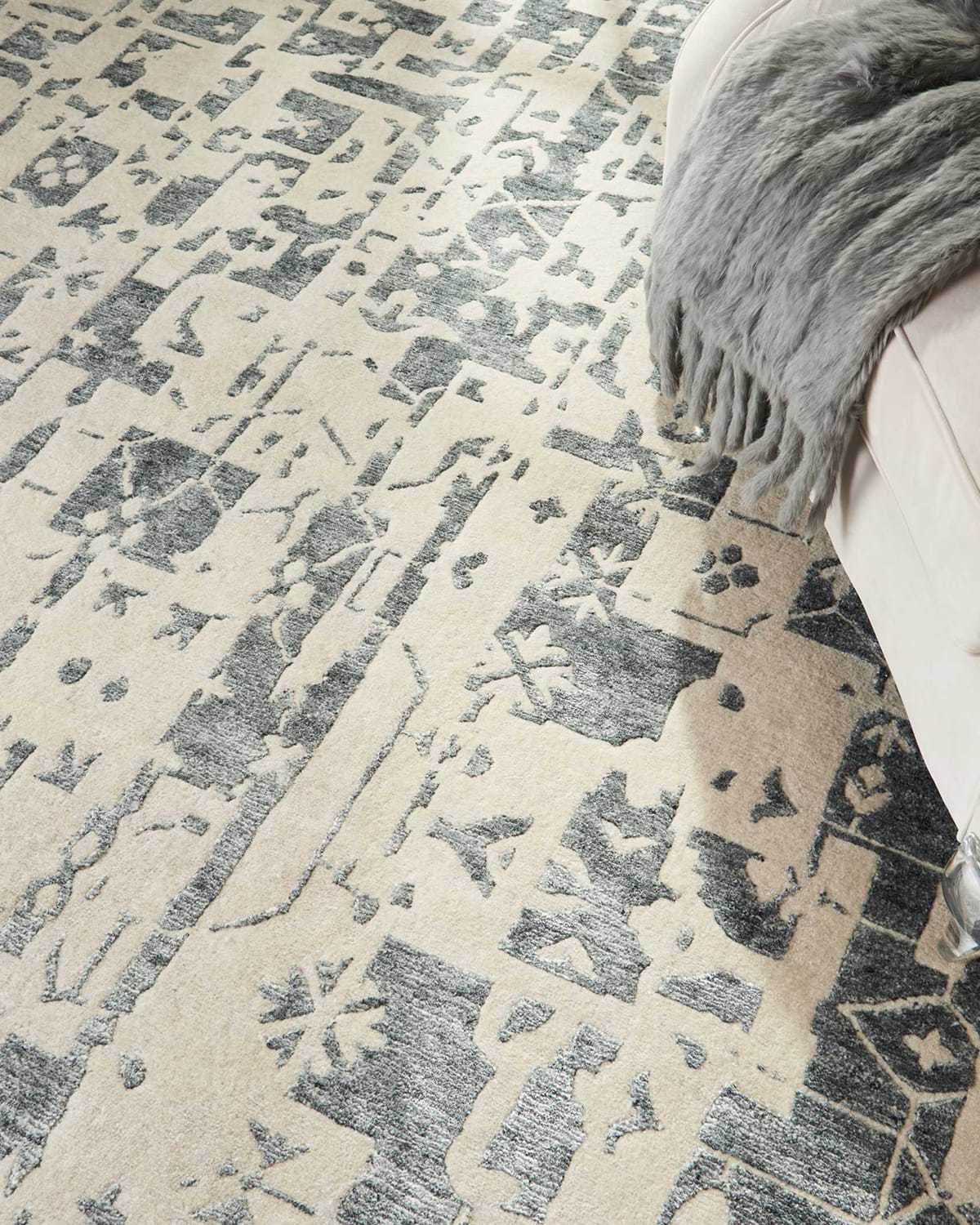 Kensley Hand-Loomed Rug, 6' x 8'