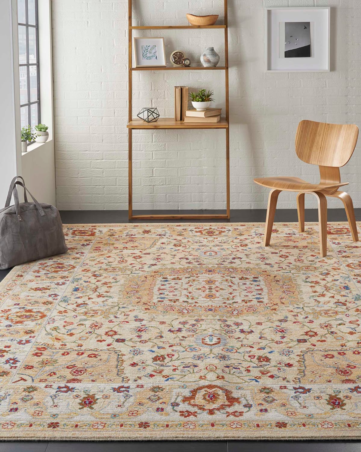 Mari Loom-Woven Rug, 6' x 8'