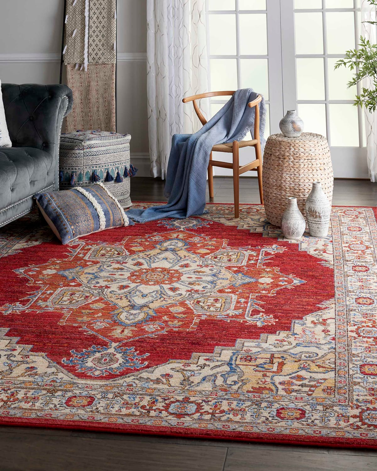 Oriel Loom-Woven Rug, 8' x 10'