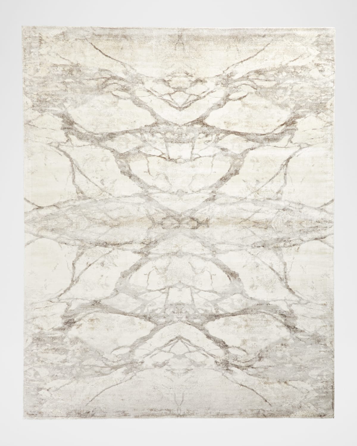 Mirror Match Marble Rug, 5' x 8'
