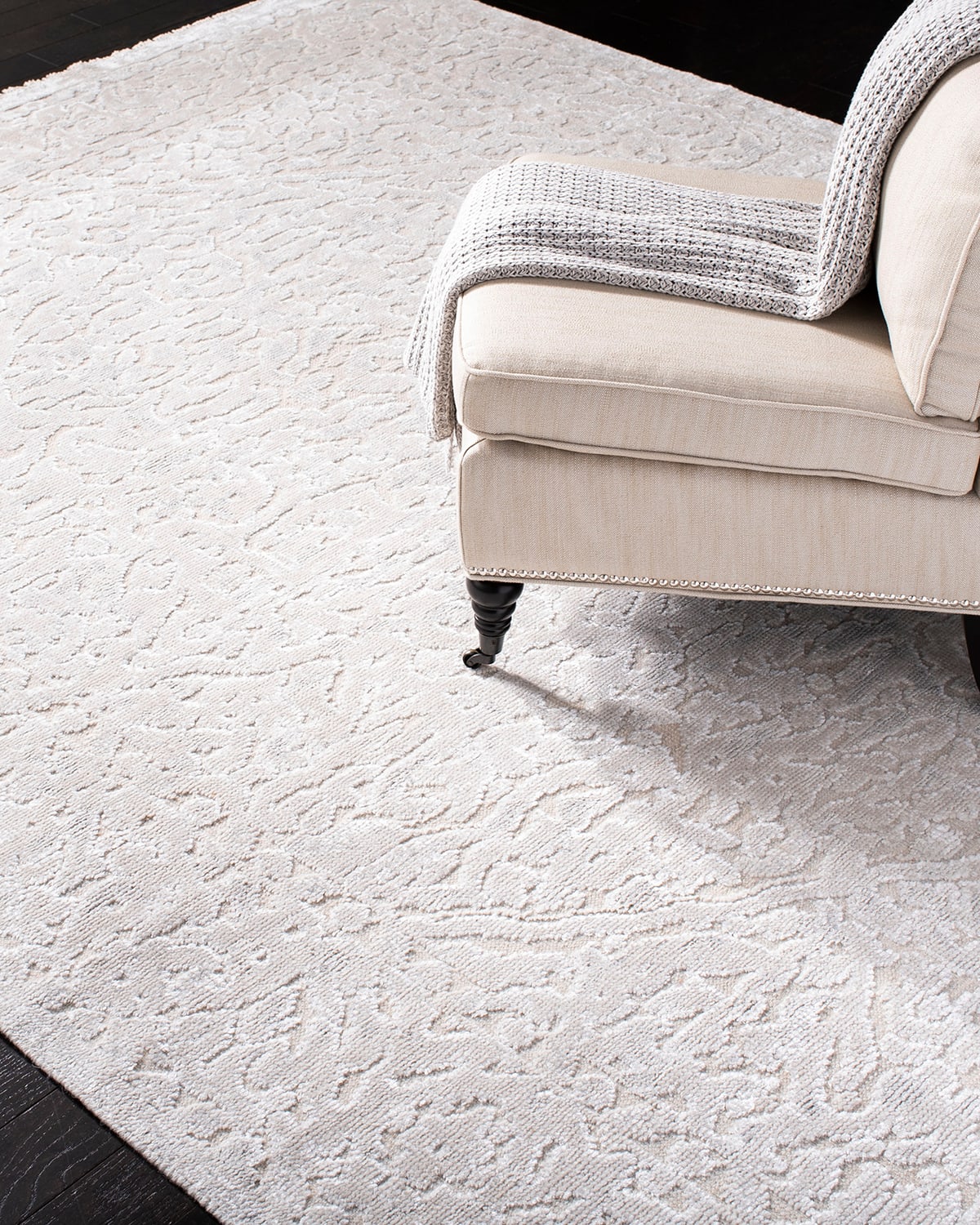 Maurice Hand-Knotted Rug, 6' x 9'