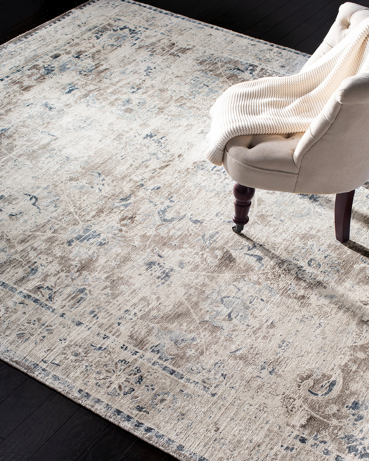 Karla Loom-Knotted Rug, 8' x 10'