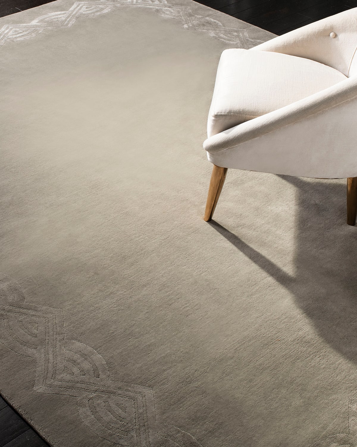 Dufrene Sterling Hand-Knotted Rug, 6' x 9'