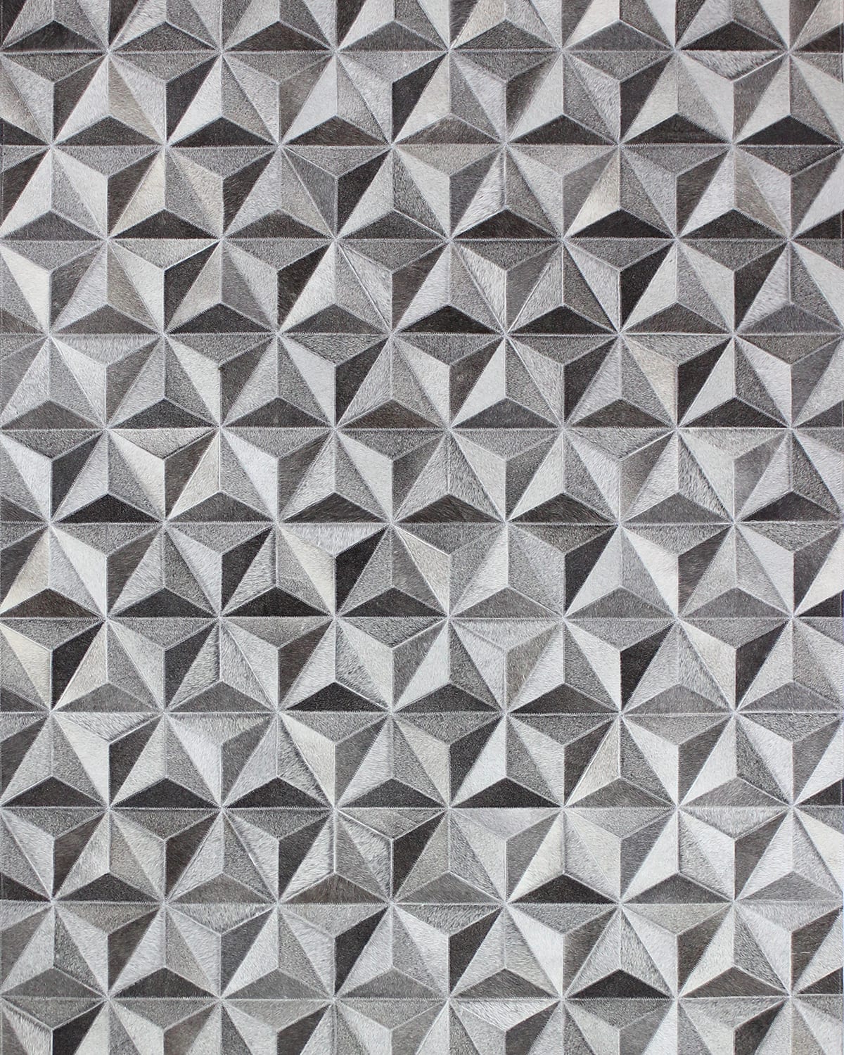 La Jara Hair on Hide Rug, 9' x 12'