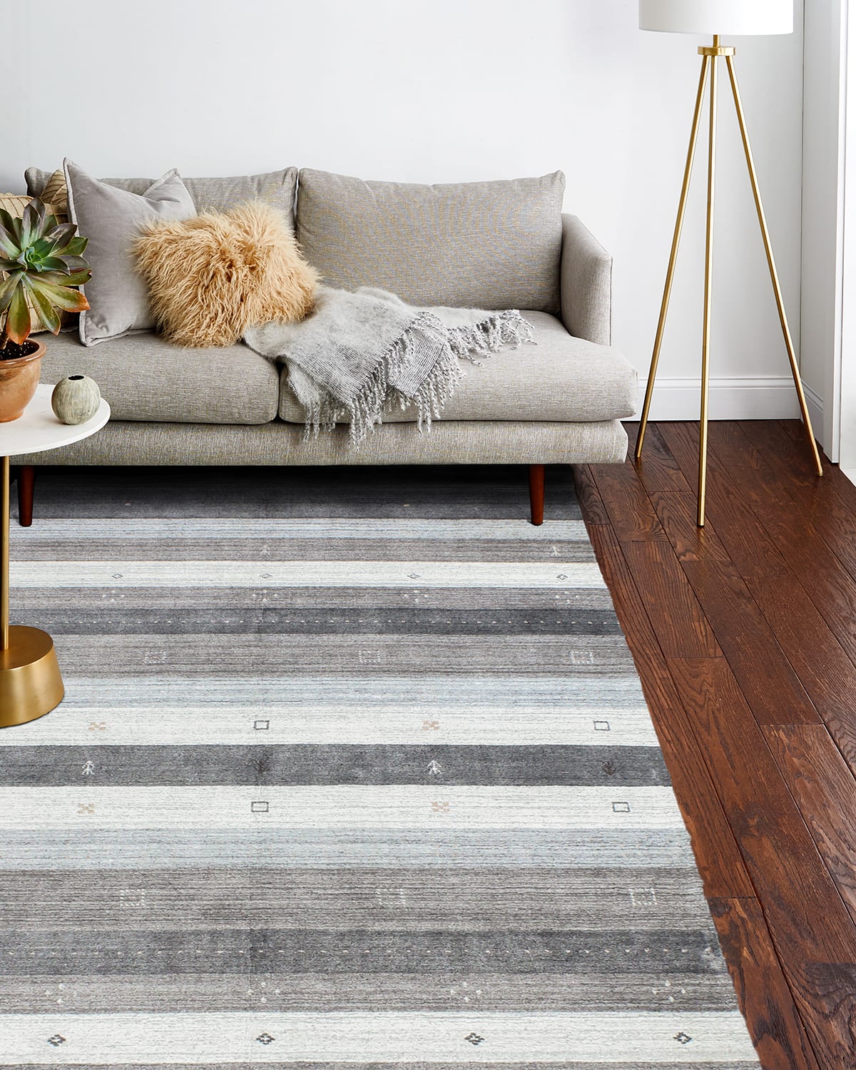 Pecos Hand-Loomed Runner, 3' x 10'