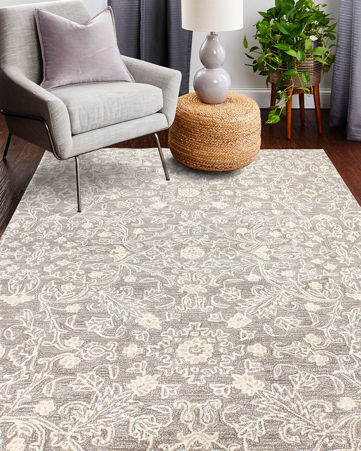 Gardendale Hand-Tufted Rug, 6' x 9'