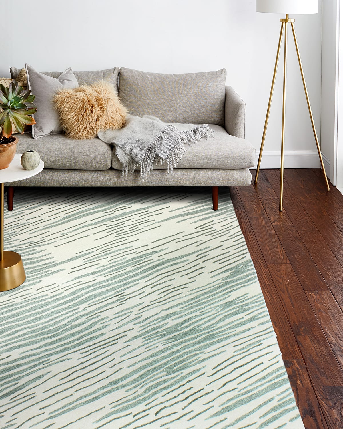 Marengo Hand-Tufted Rug, 6' x 9'