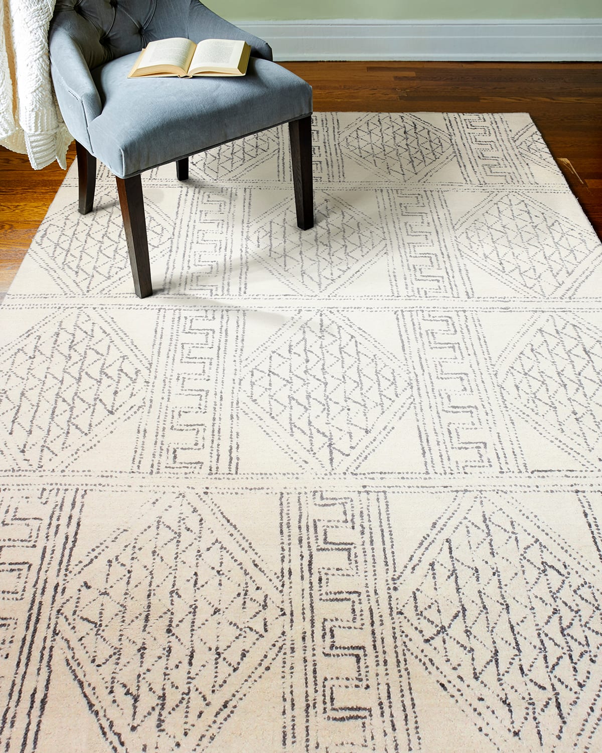 Logan Village Hand-Tufted Rug, 8' x 10'