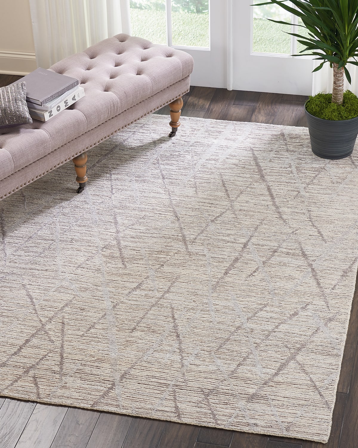 Dawson Hand-Knotted Rug, 5' x 8'