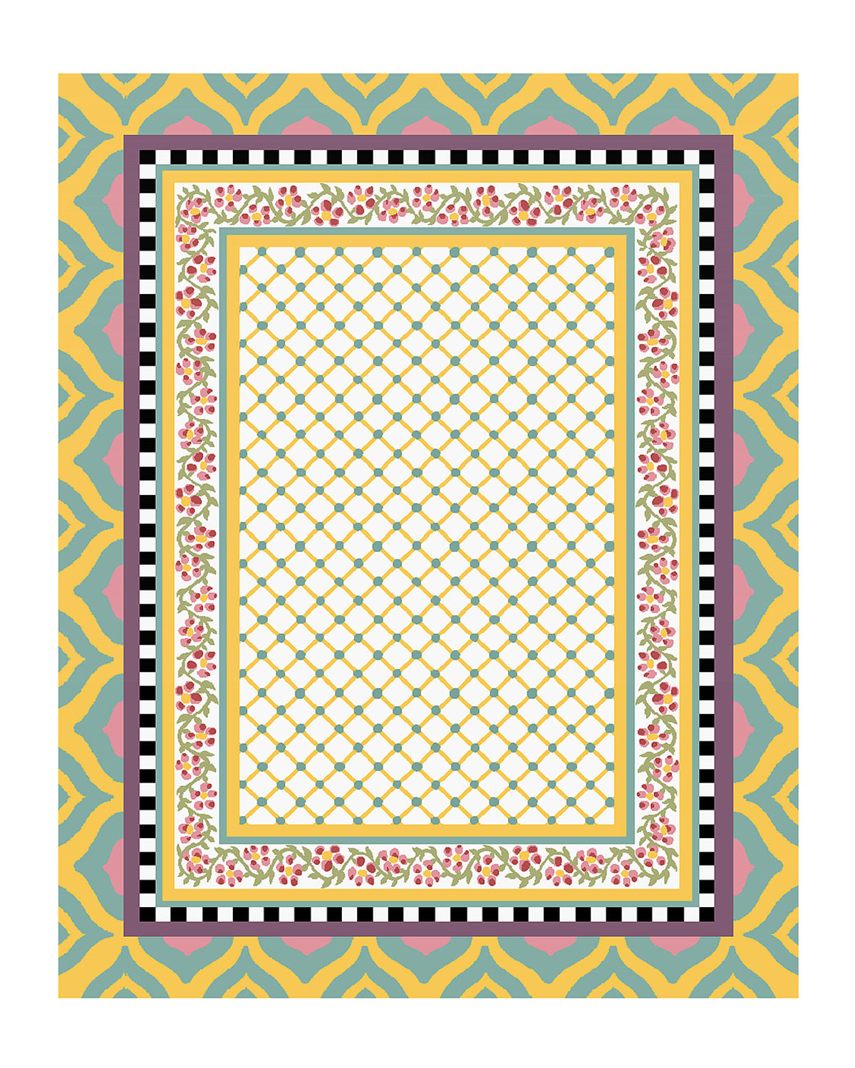 Hitchcock Field Rug, 8' x 10'