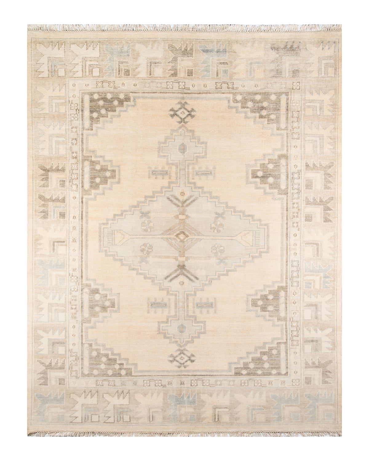 Everson Hand-Knotted Runner, 2' x 8'