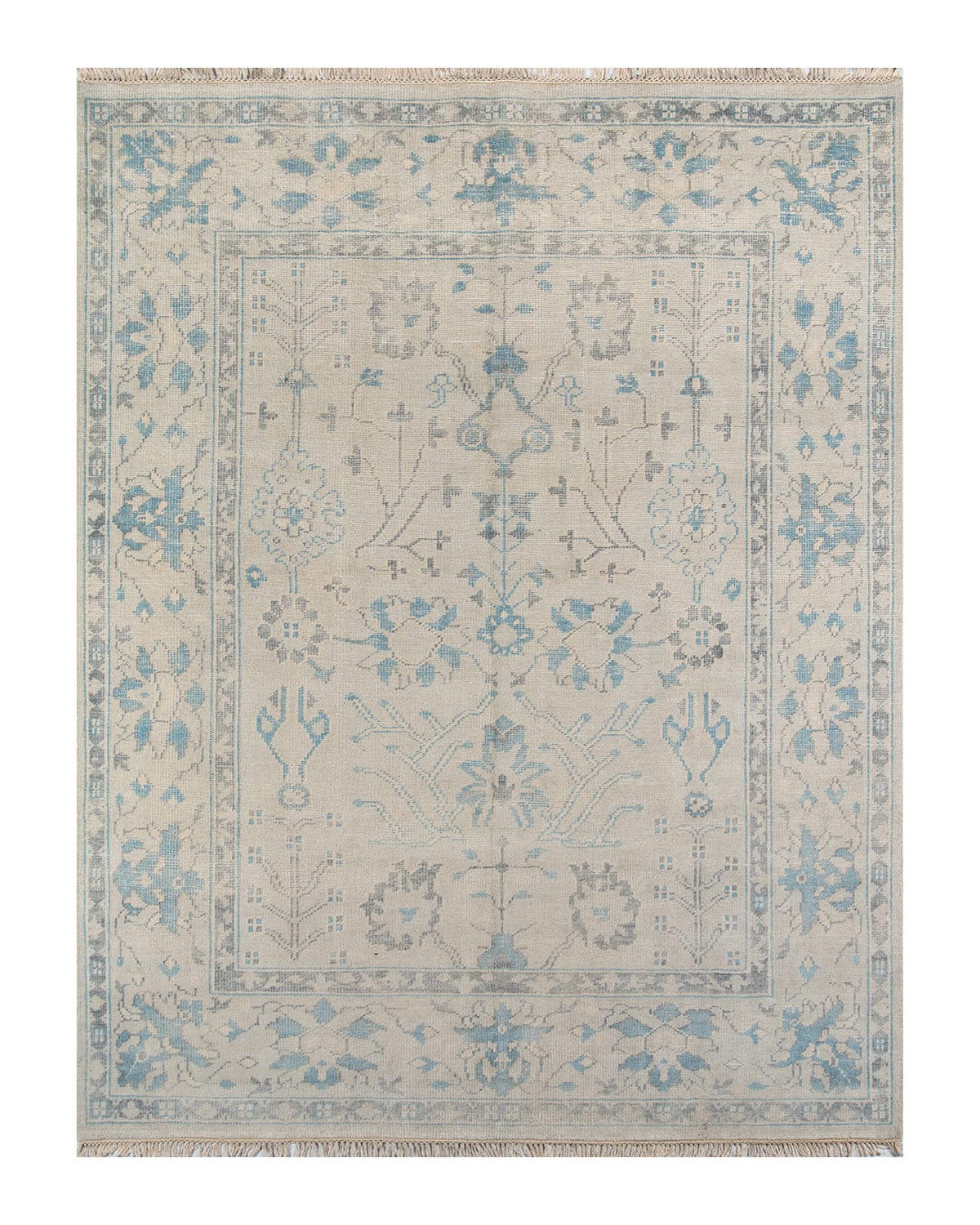 Benton Hand-Knotted Rug, 5' x 8'