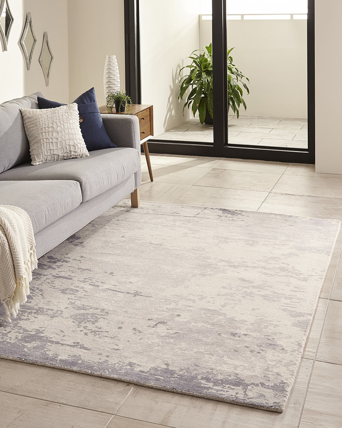 Hatton Hand-Tufted Rug, 5' x 8'