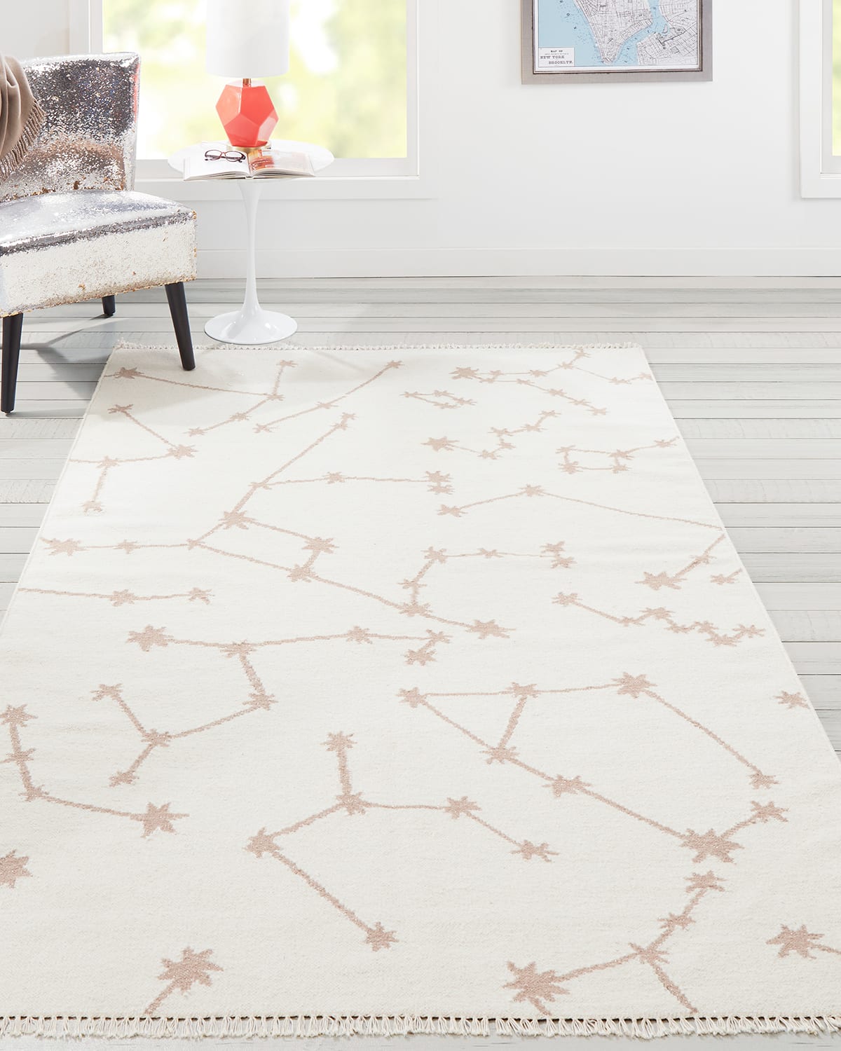 Jolie Hand-Woven Runner, 2' x 8'