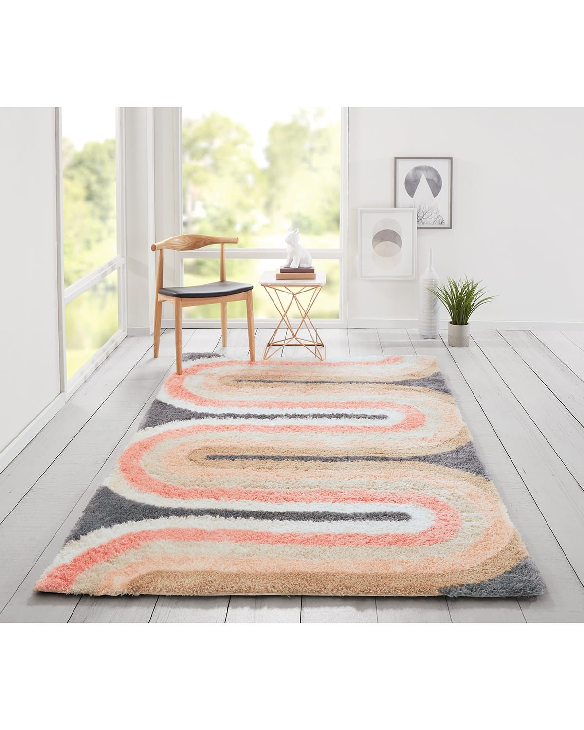 Sequoia Hand-Tufted Rug, 5' x 8'