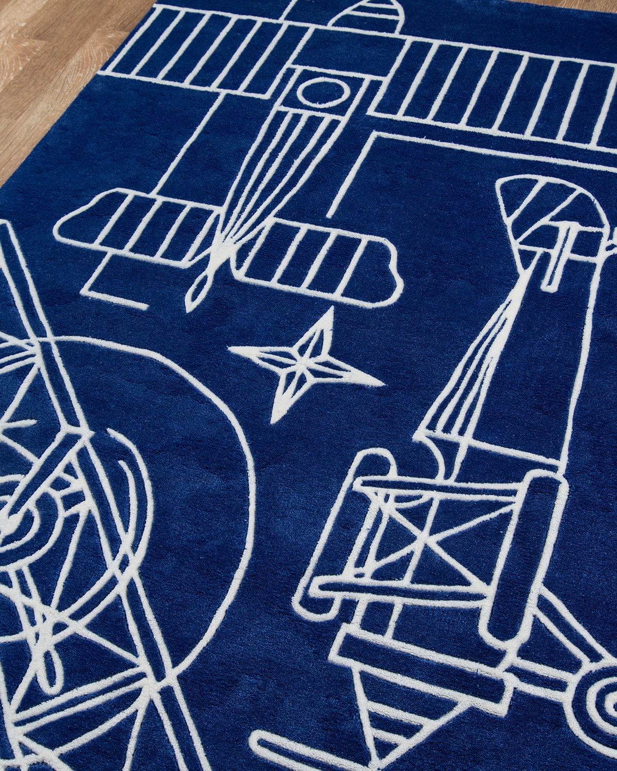 Ross Hand-Tufted Rug, 4' x 6'