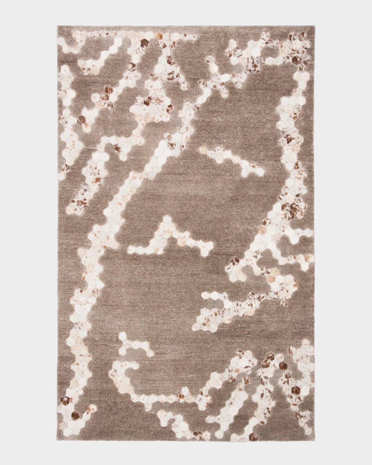 Derek Hand-Tufted Rug, 5' x 8'