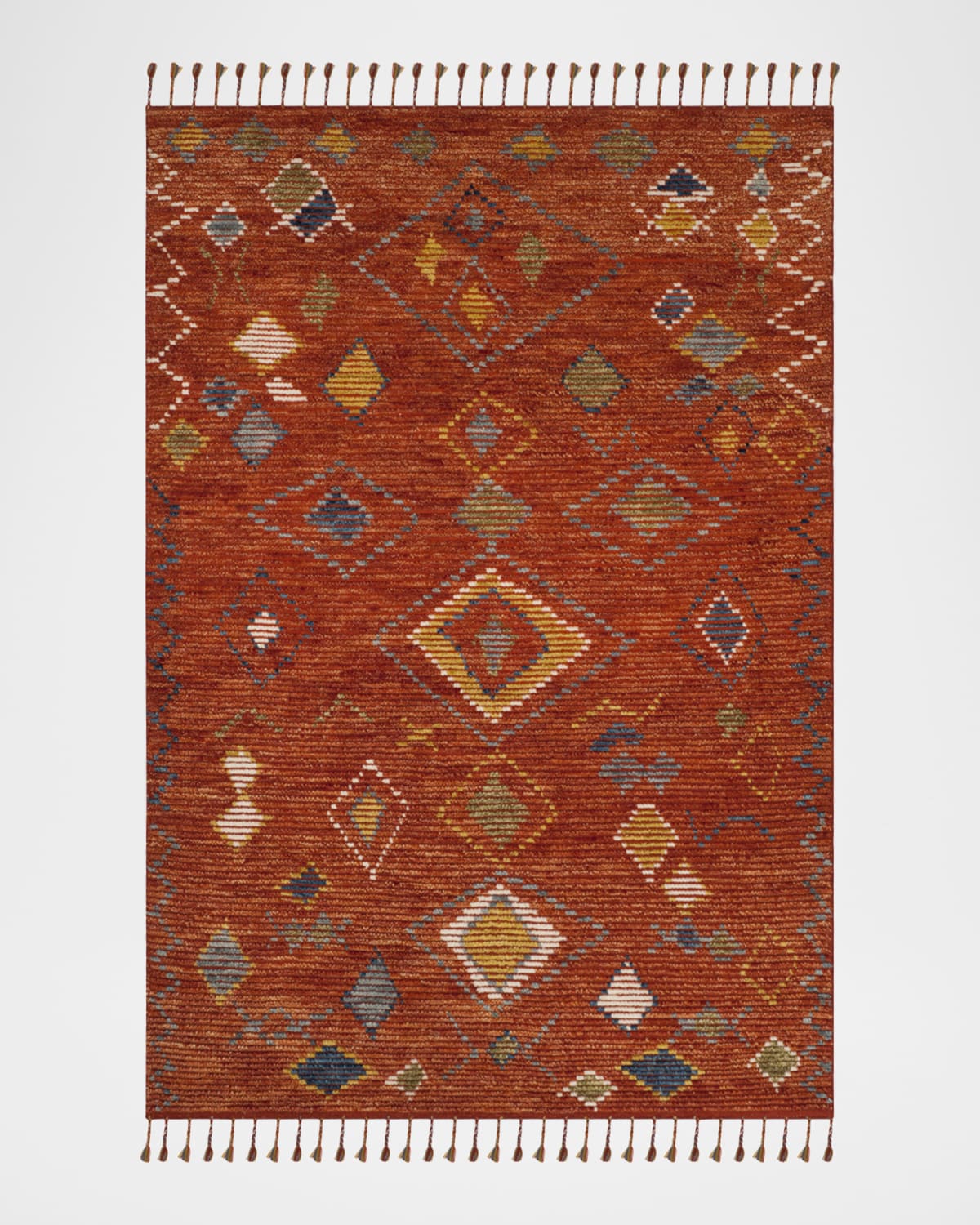 Nahla Currant Hand-Knotted Rug, 8' x 10'
