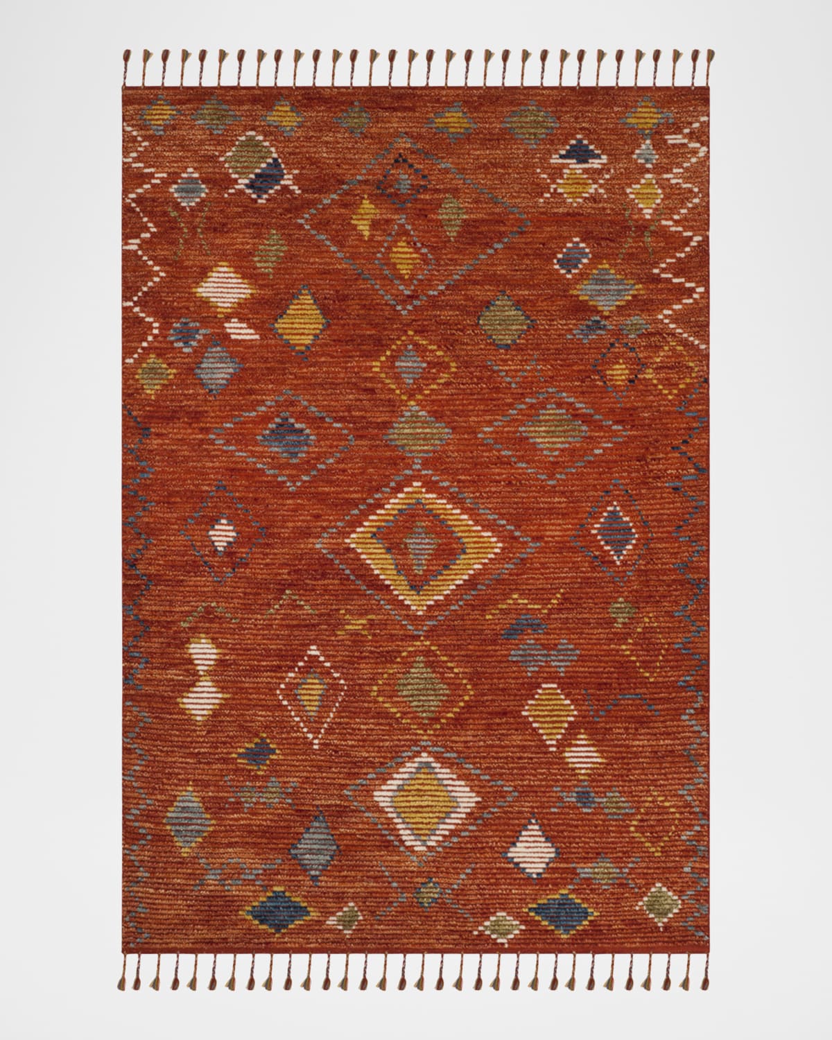 Nahla Currant Hand-Knotted Rug, 9' x 12'