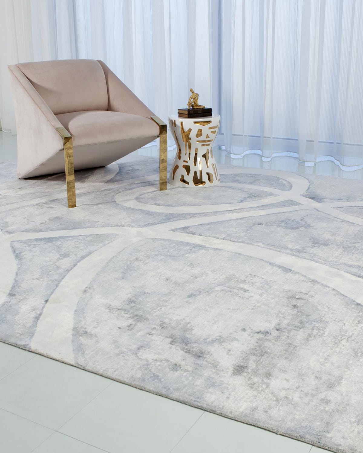 Meander Rug, 9' x 12'