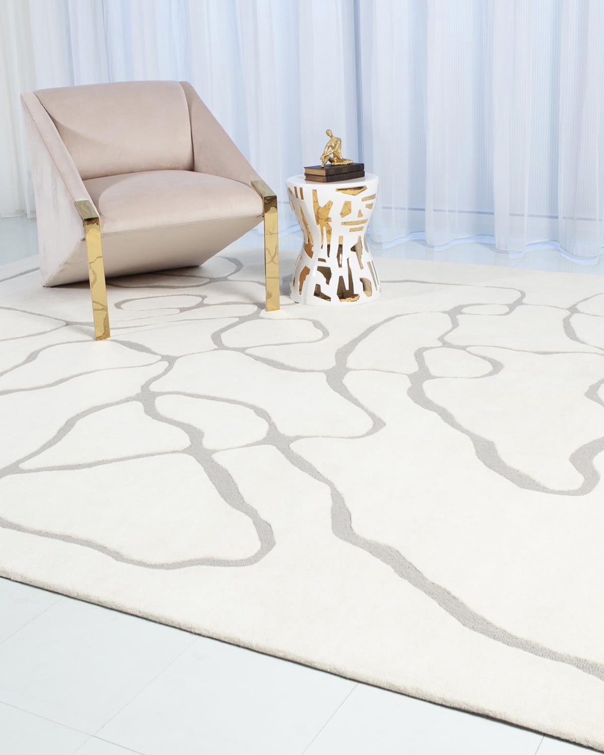 Squiggle Rug, 9' x 12'
