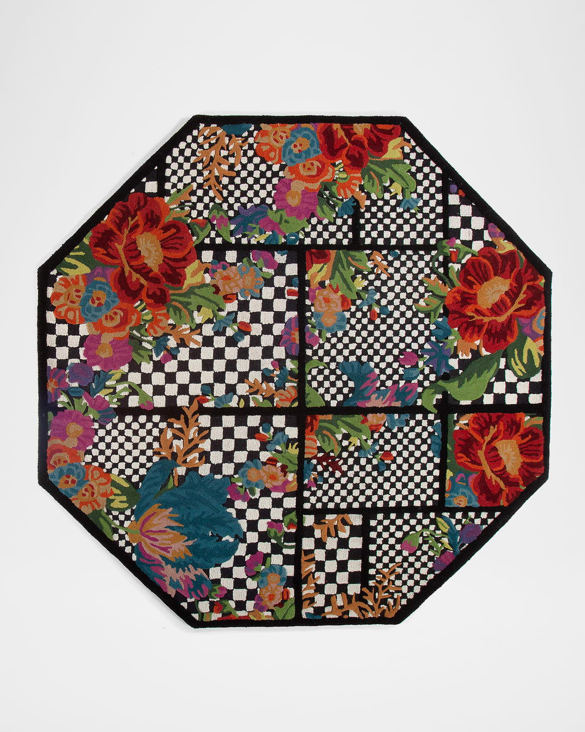 Flower Market Trellis Rug, 6'