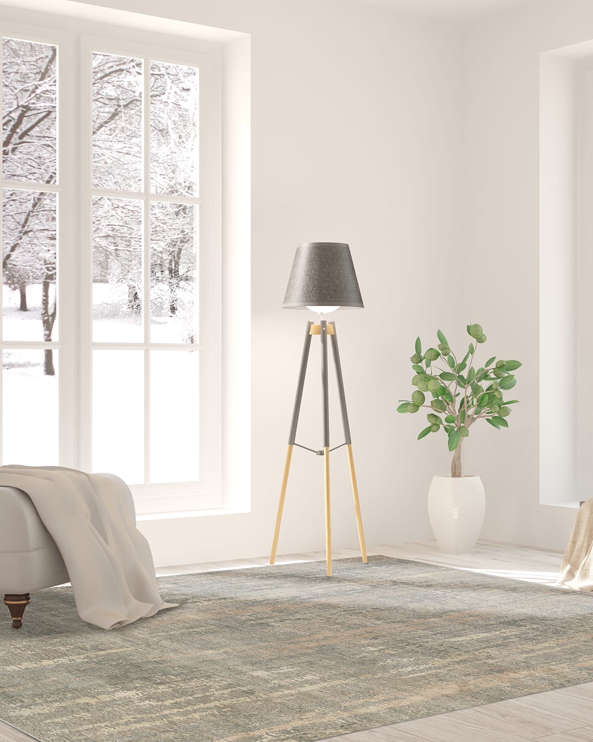 Zachary Hand-Knotted Rug, 8' x 10'