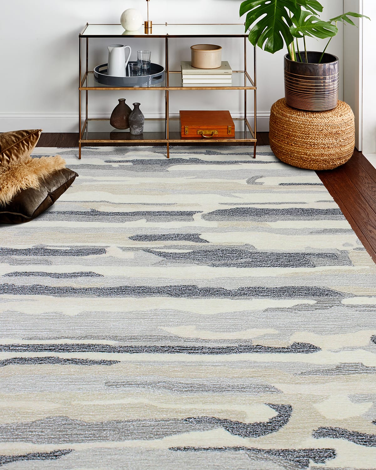 Obispo Hand-Tufted Rug, 7' x 12'