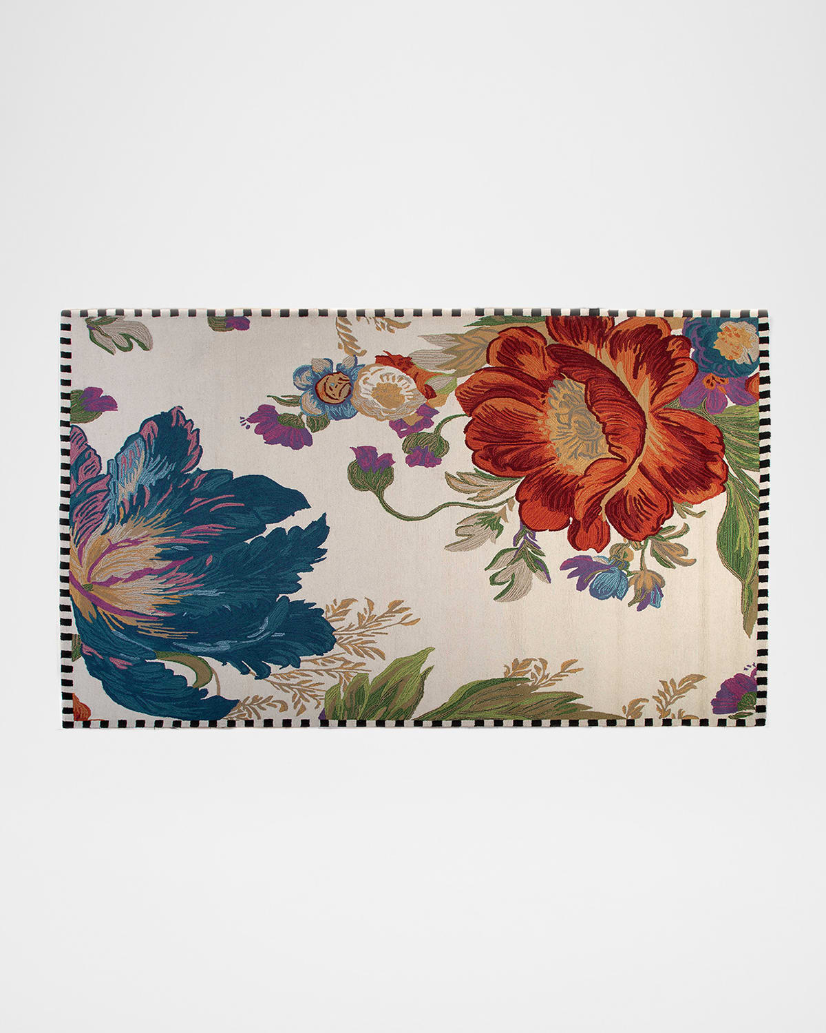 Flower Market Reflections Rug, 8' x 10' - Ivory