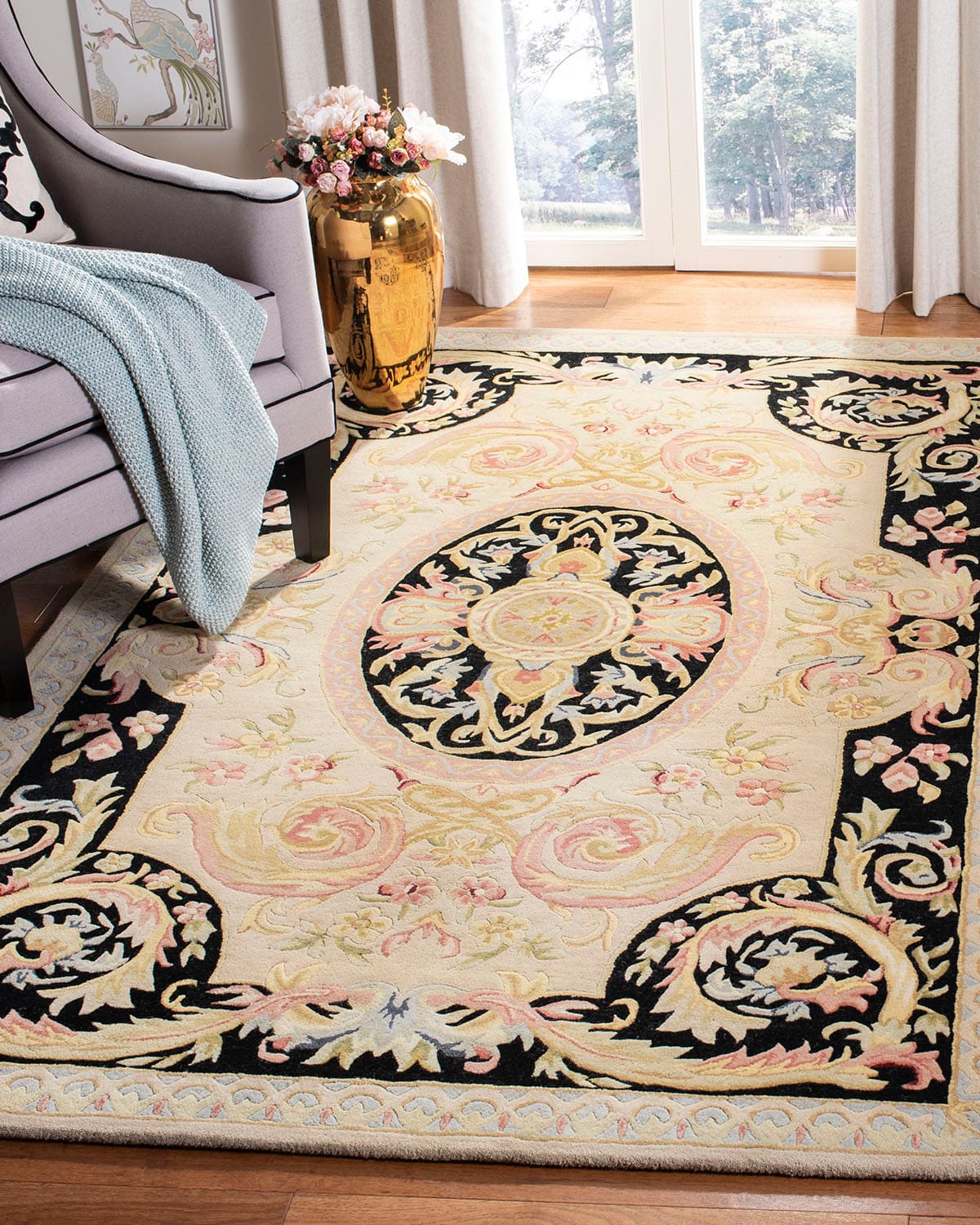 Mystical Garden Rug, 5' x 8'