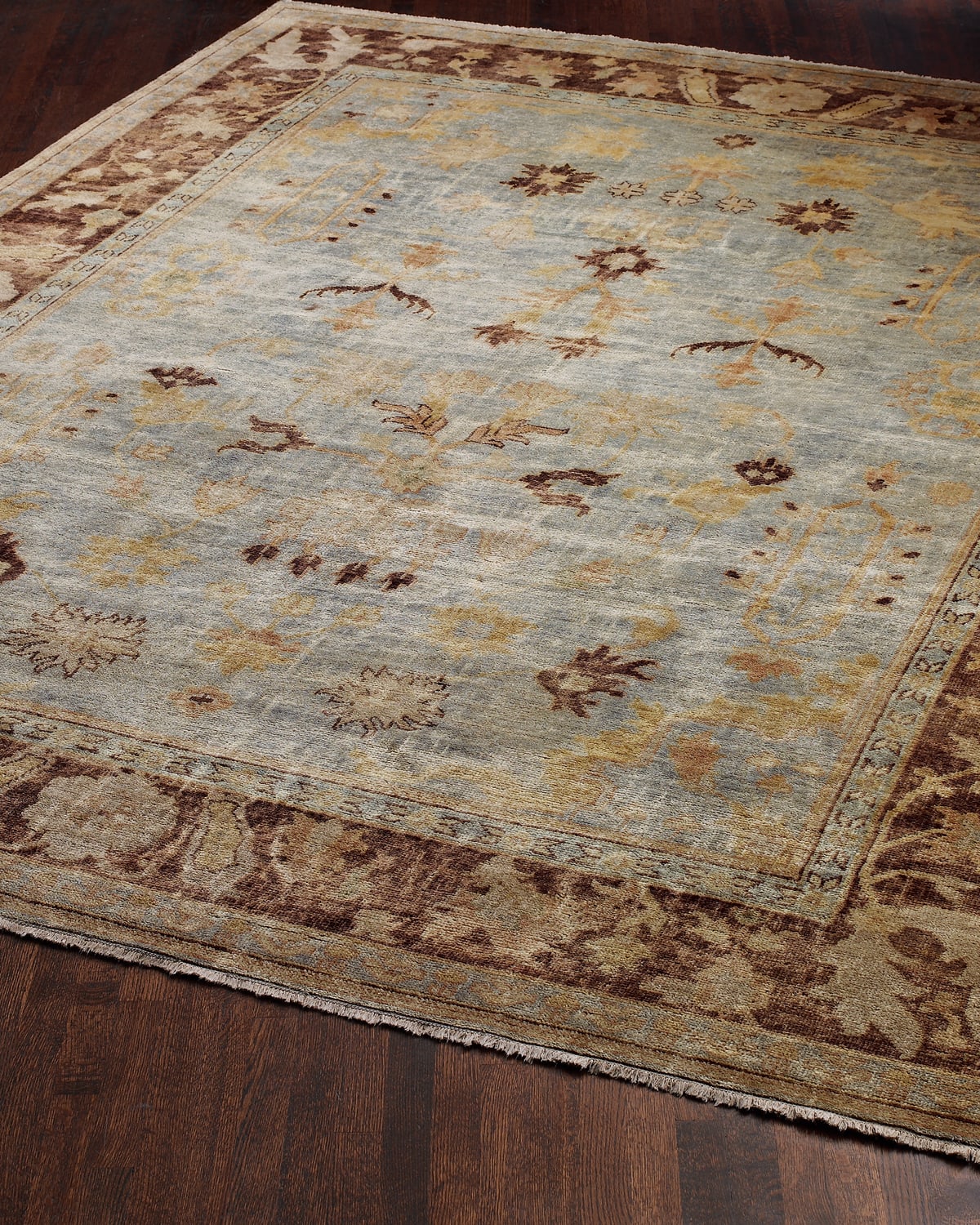 Hoffman Oushak Rug, 9' x 12'