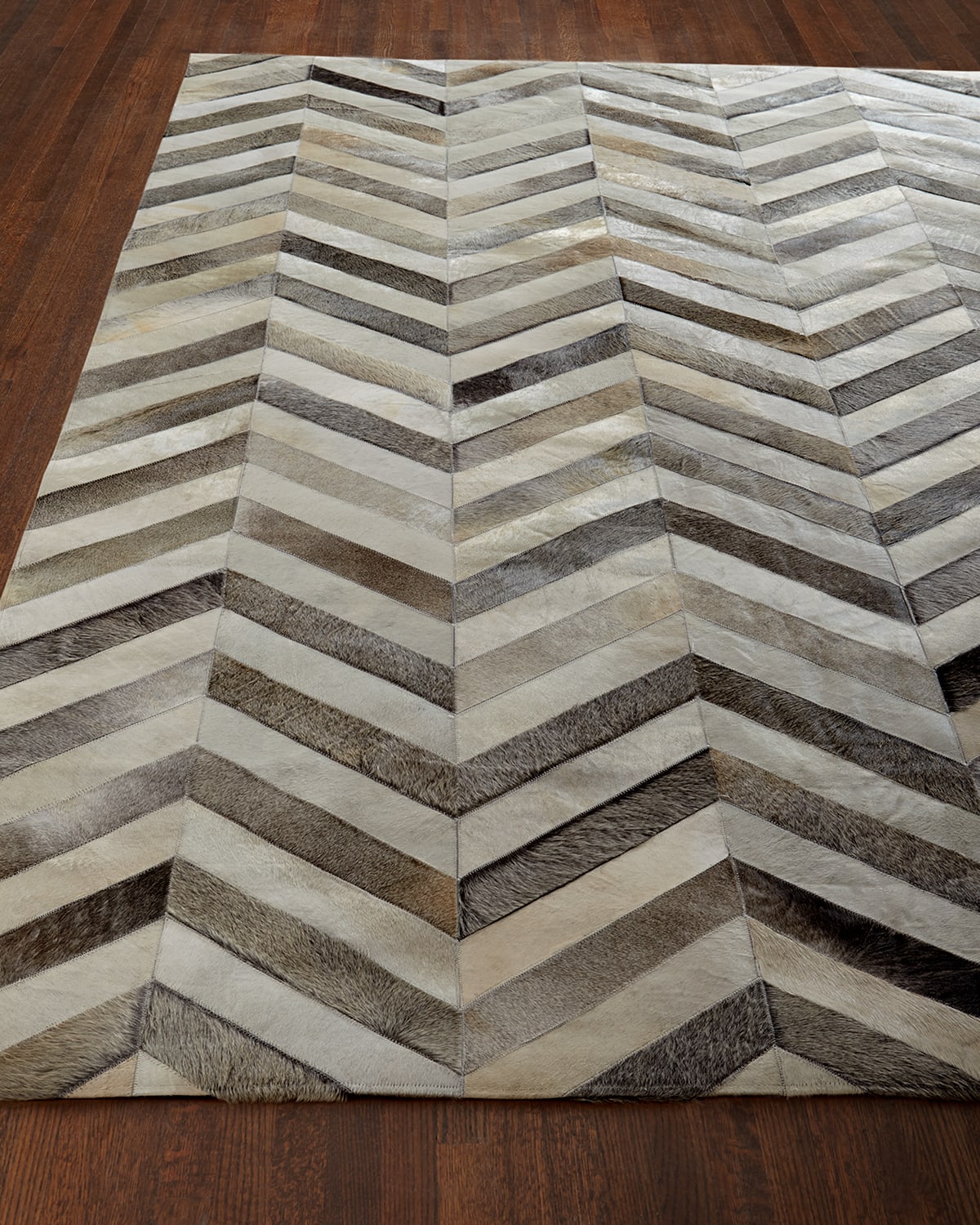 Kyer Hairhide Rug, 8' x 11'