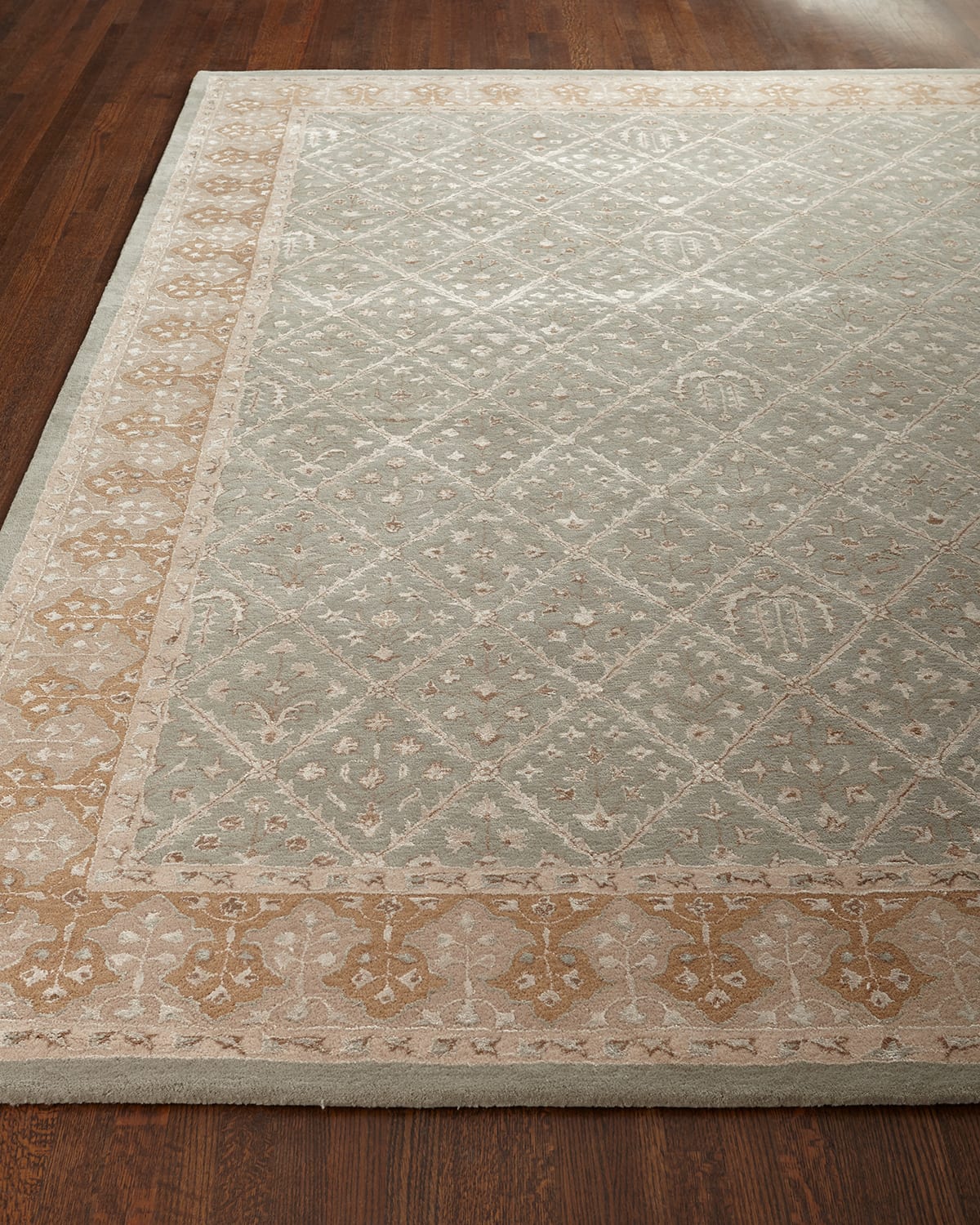 Diamond Field Rug, 8' x 11'