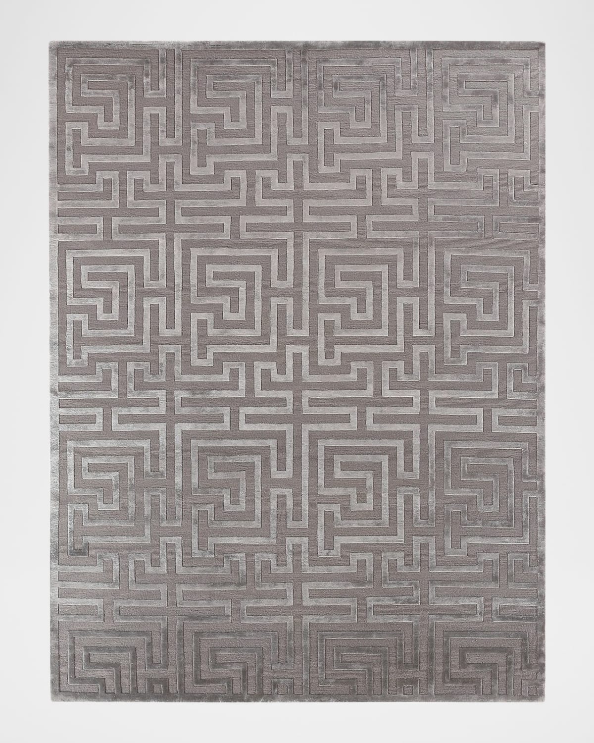 Silver Trellis Rug, 12' x 15'