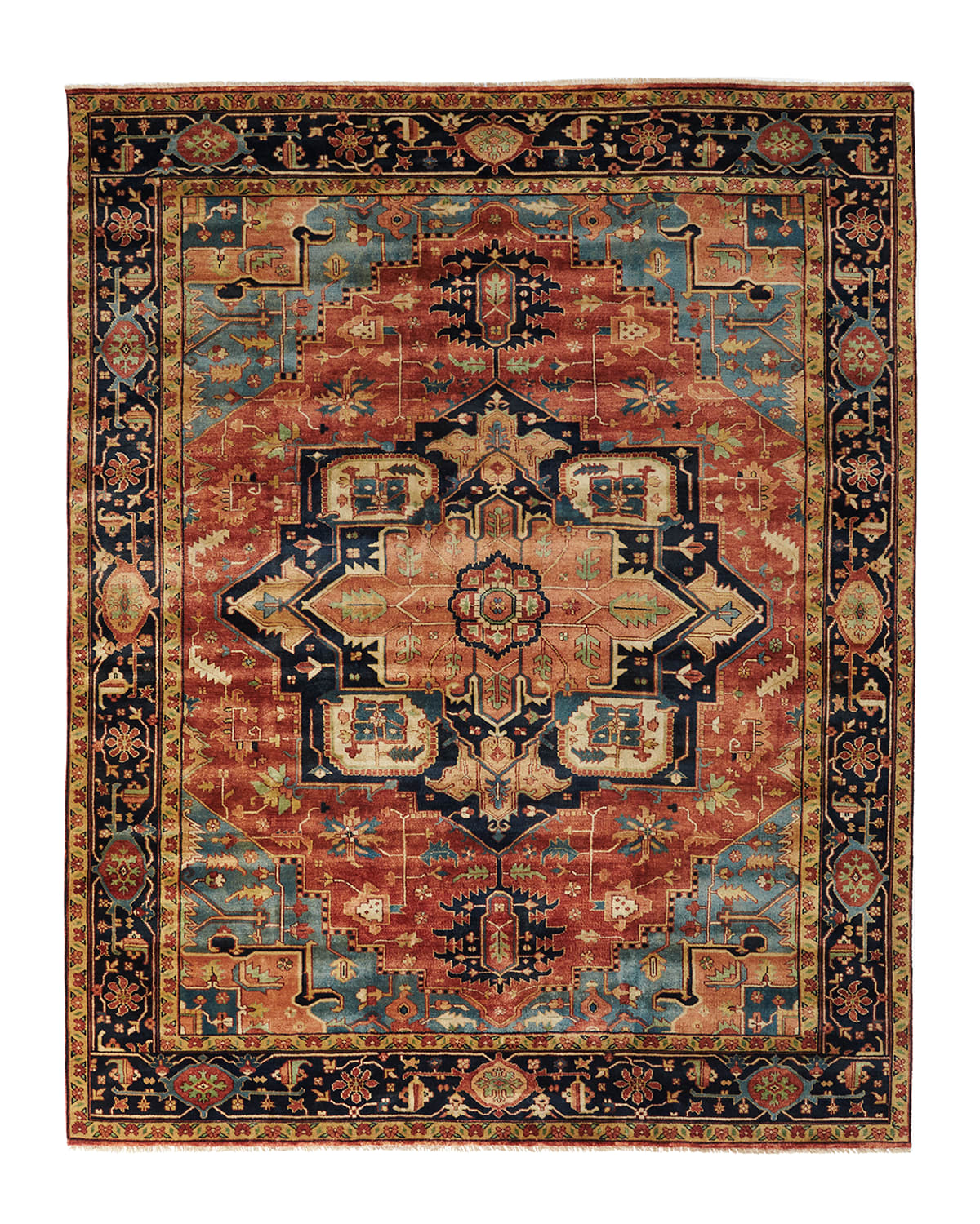 Rosso Fine Serapi Rug, 10' x 14'