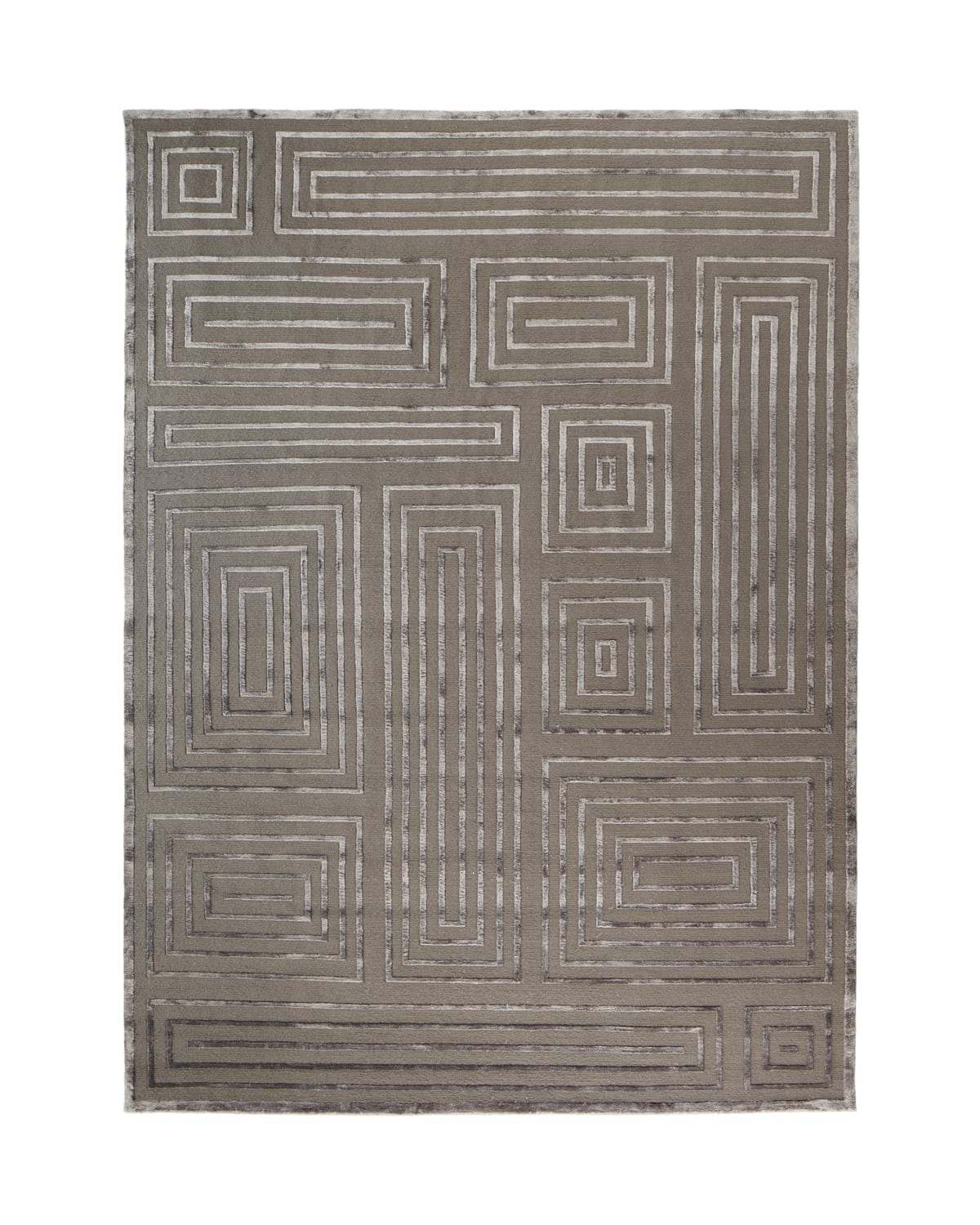 Spiral Quads Rug, 10' x 14'