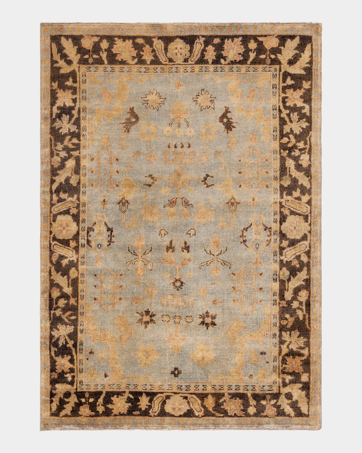 Hoffman Oushak Rug, 4' x 6'