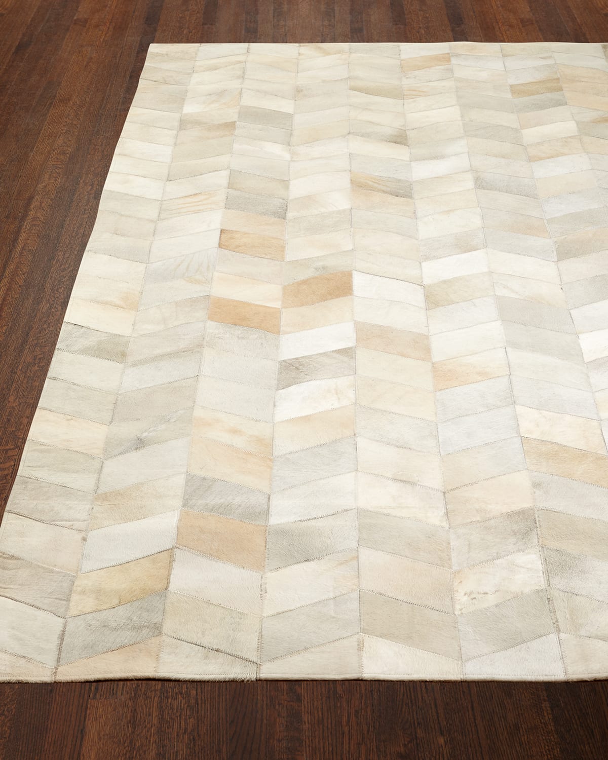 Abbatha Hairhide Rug, 8' x 11'