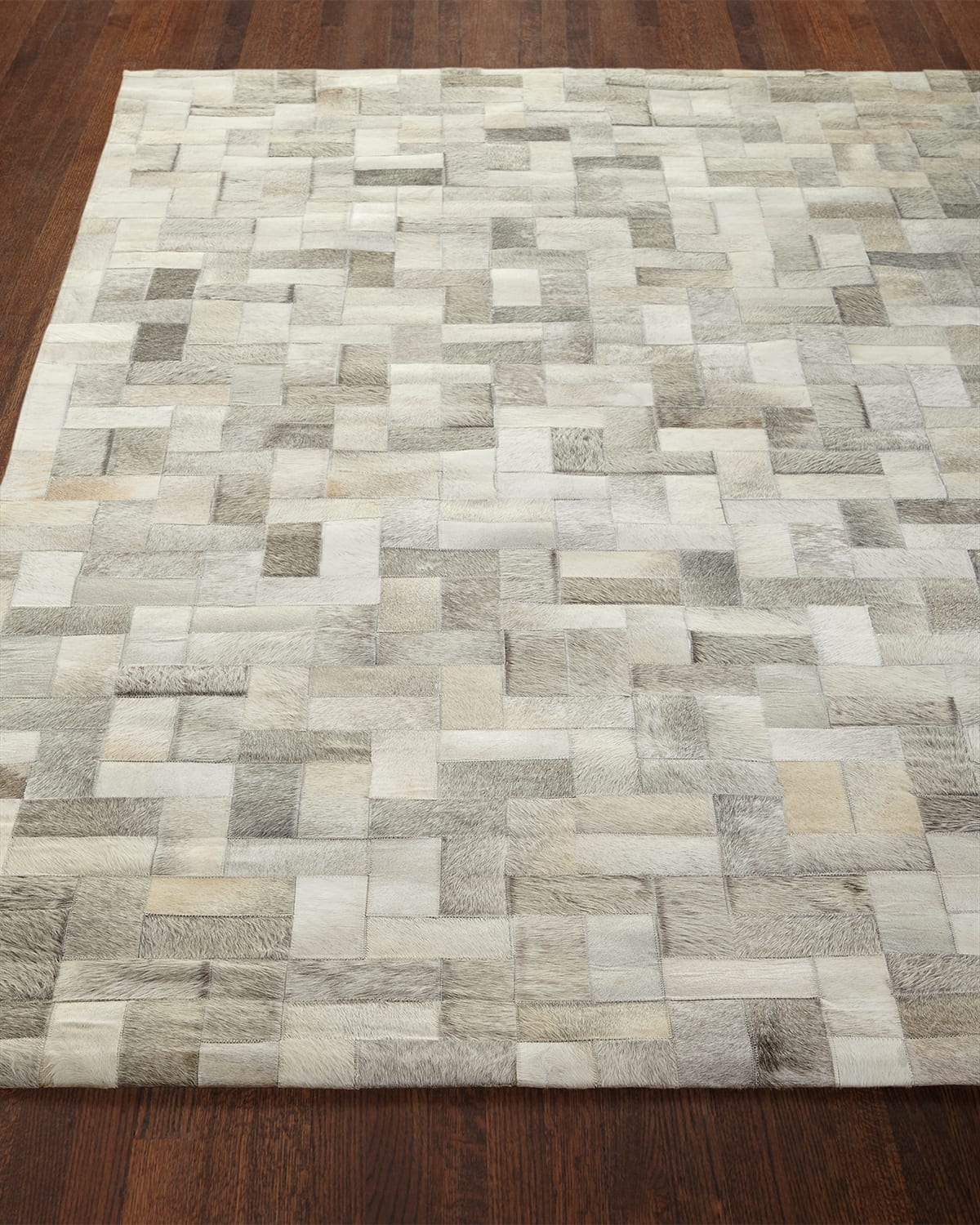 Allman Hairhide Rug, 5' x 8'