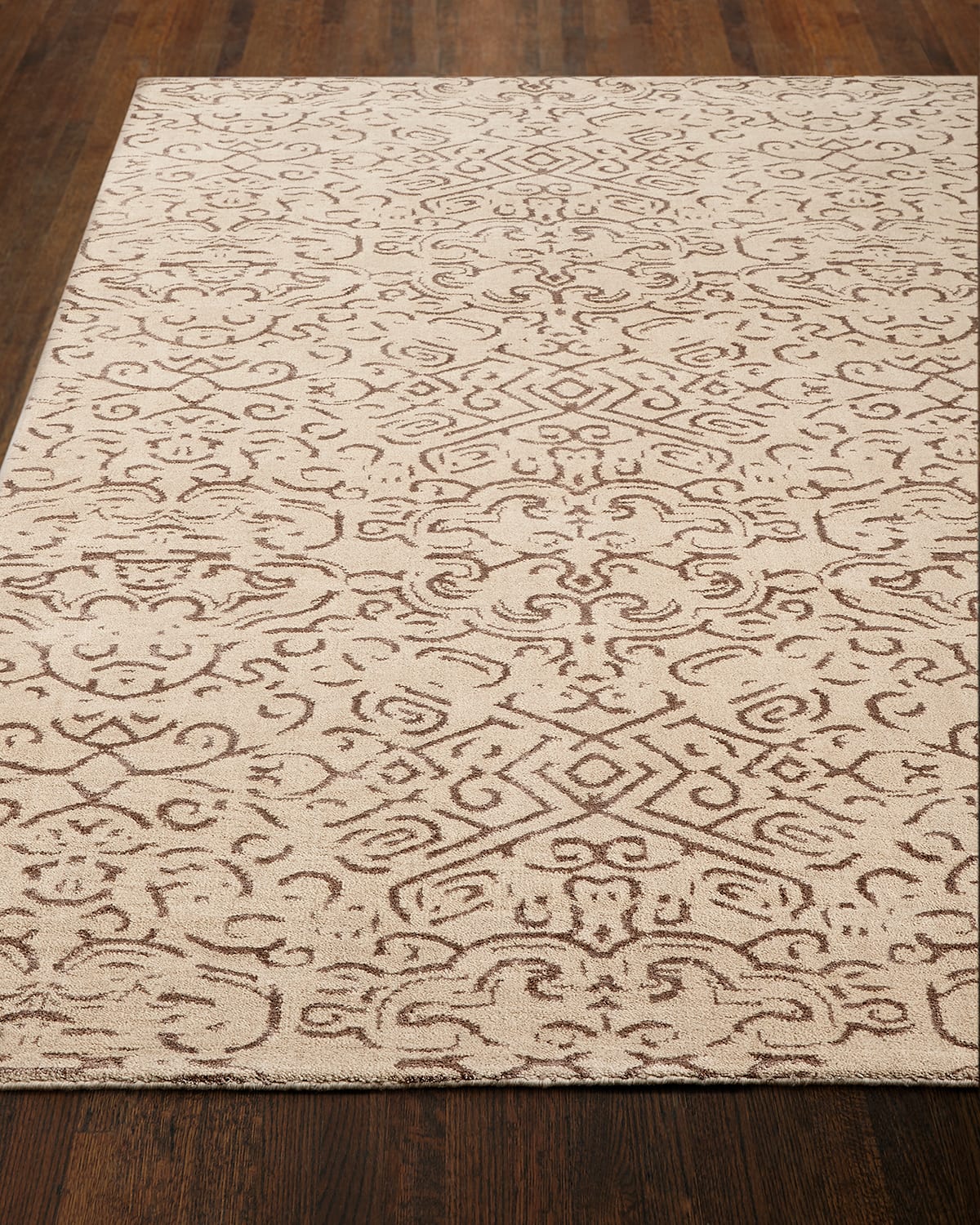 Etched Geometric Rug, 10' x 14'