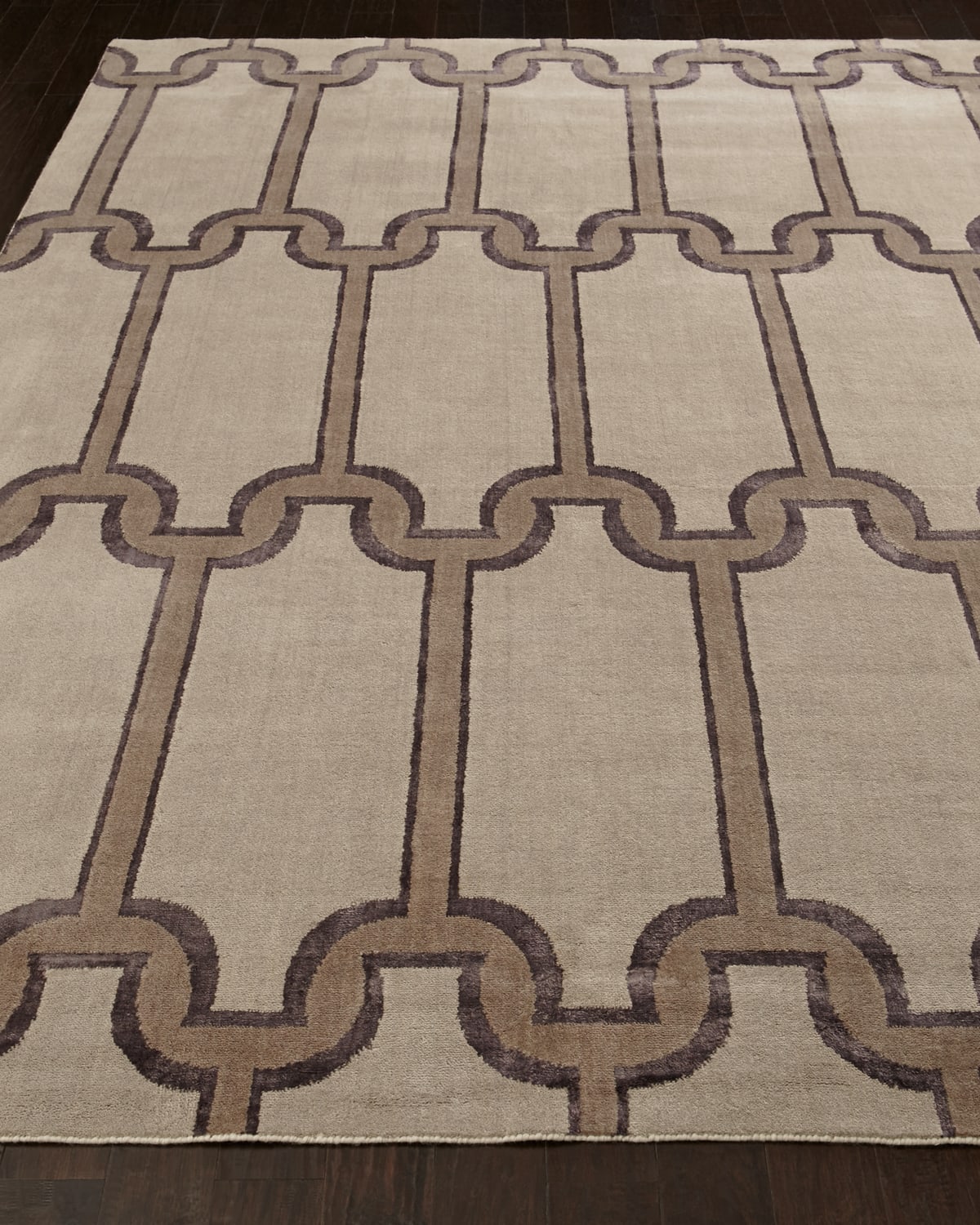 Travertine Links Rug, 8' x 10'