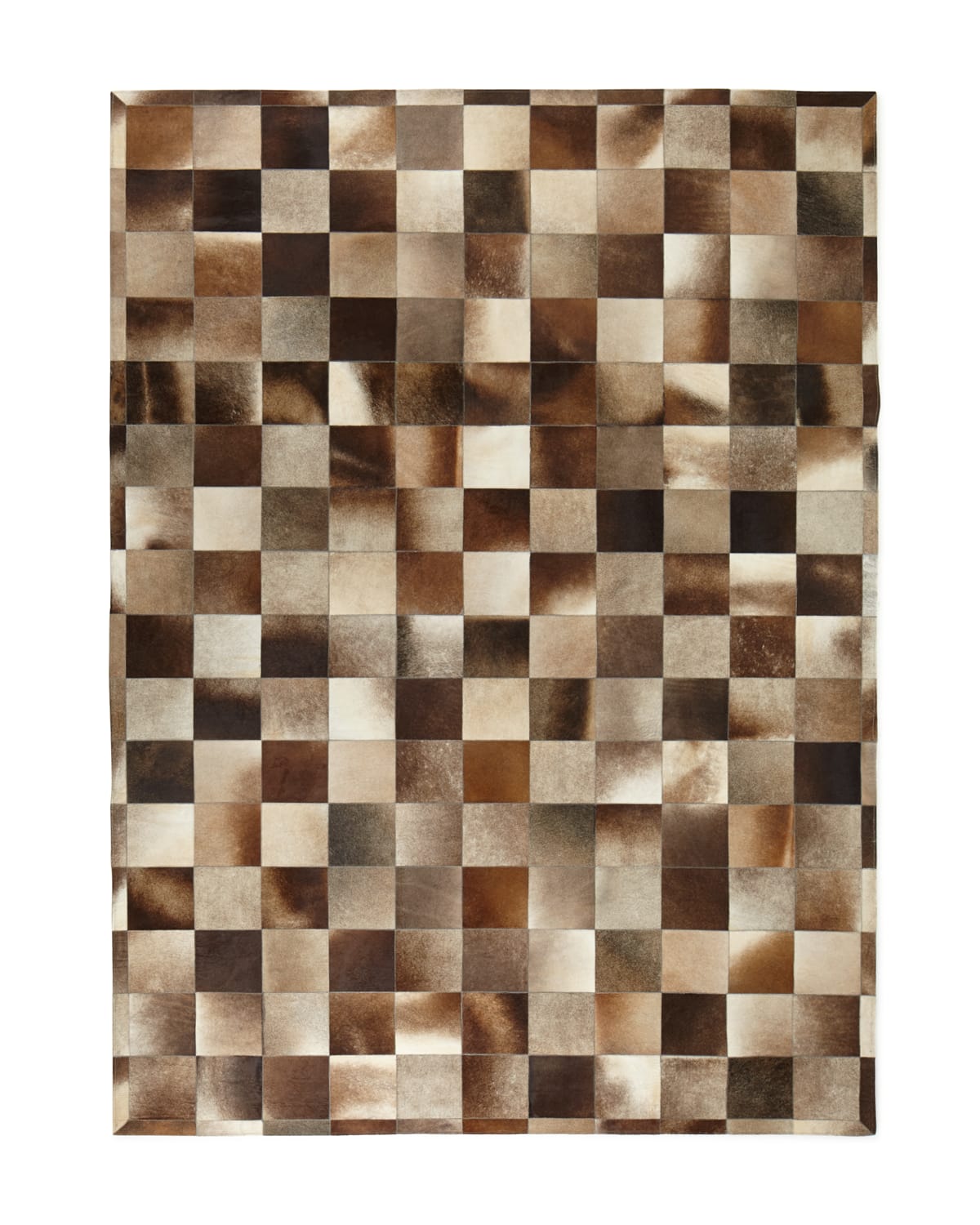 Winslow Hide Blocks Rug, 5' x 8'