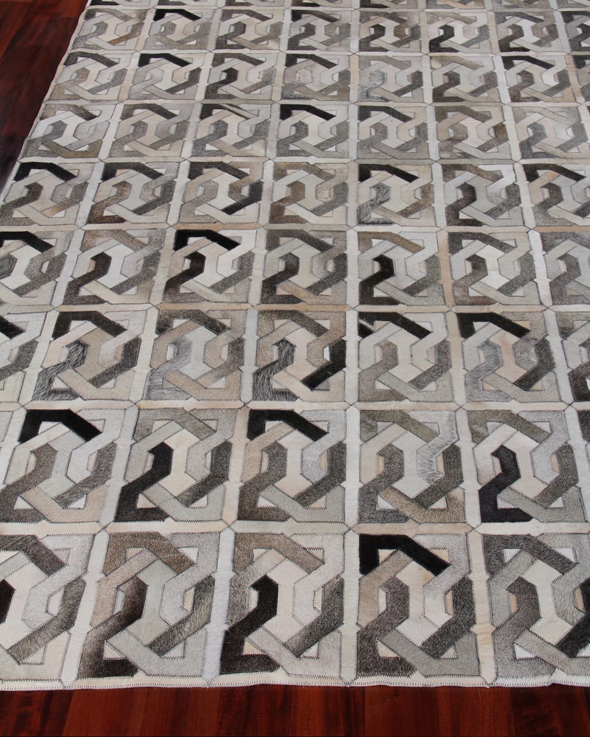 Lordes Hairhide Rug, 5' x 8'