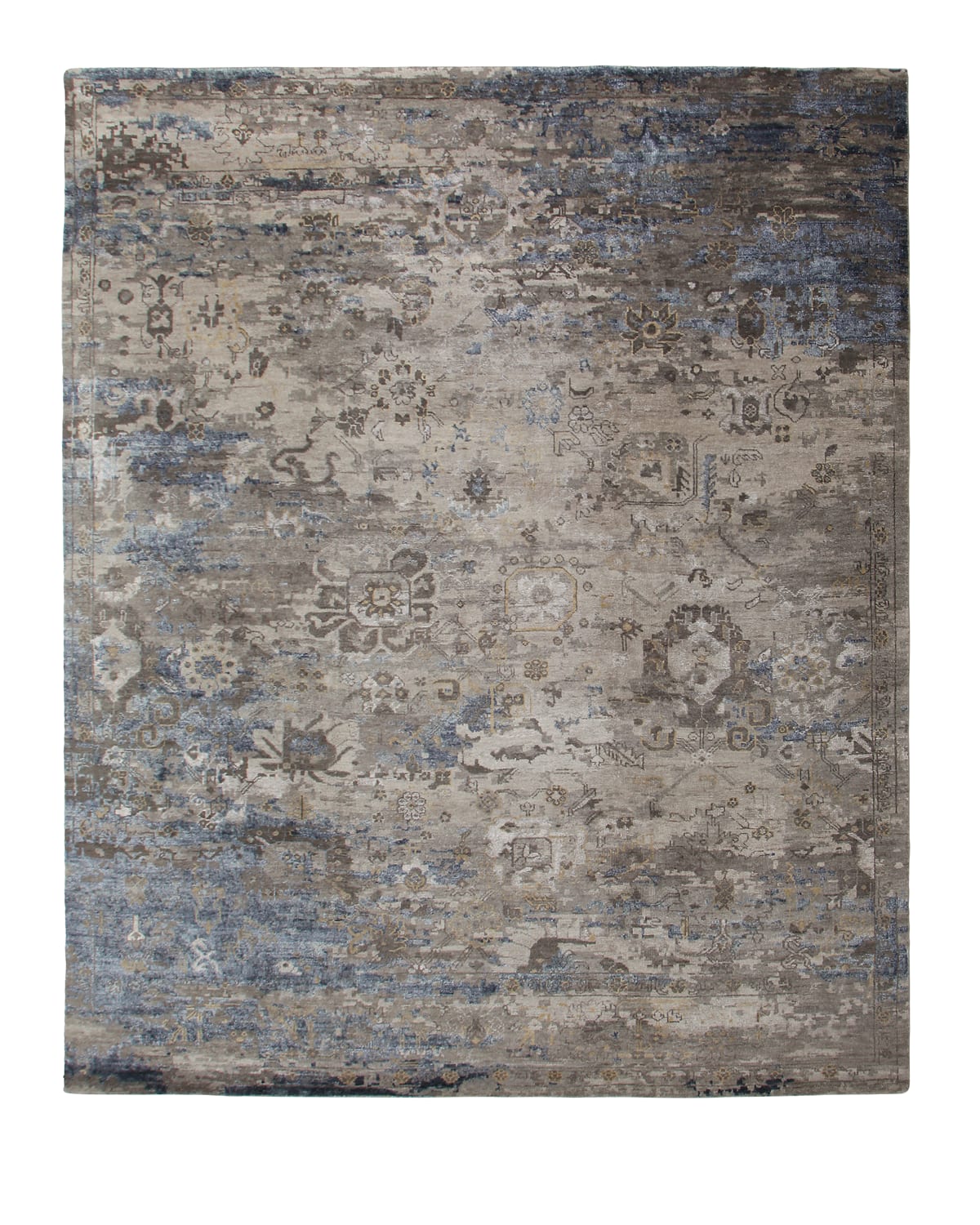 Mayley Vintage Hand-Knotted Runner, 3' x 10'