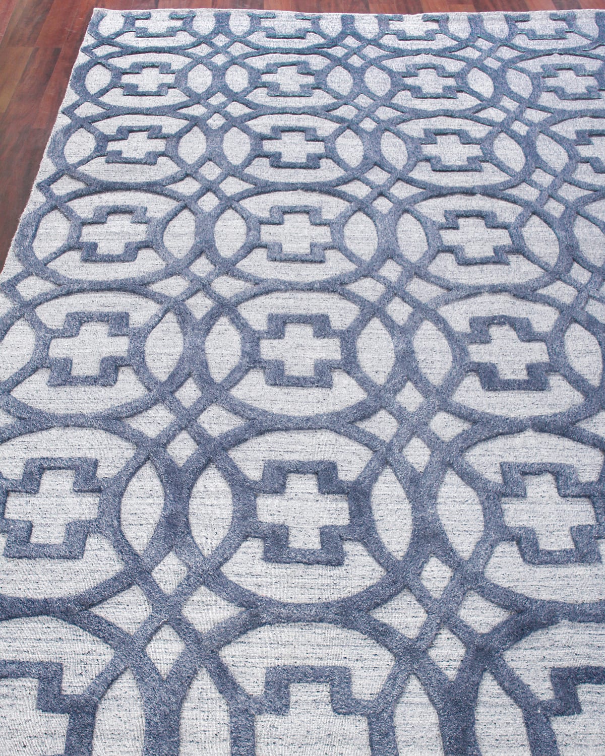 Belmar Circles Hand-Knotted Rug, 9' x 12'