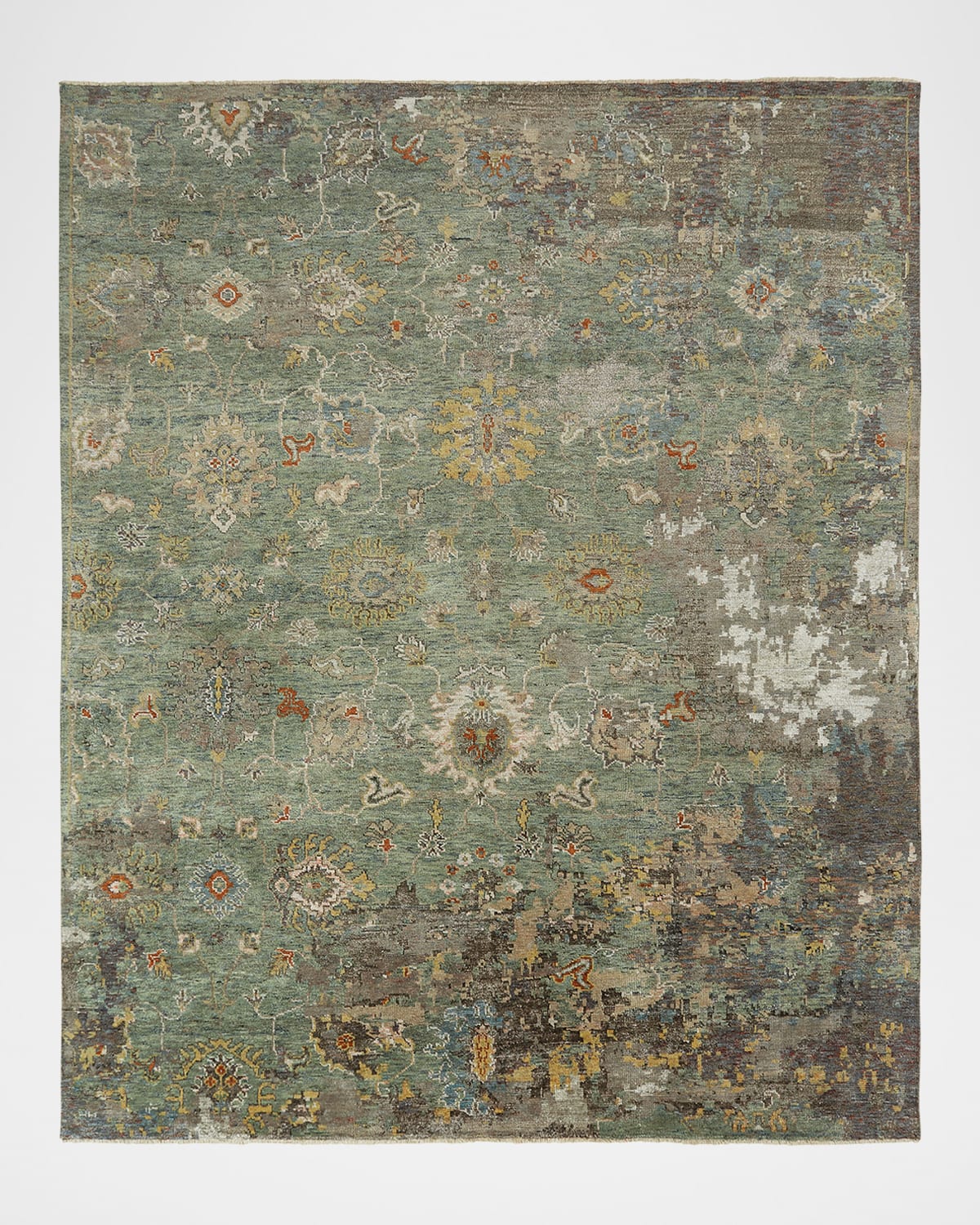 Martyn Hand-Knotted Runner, 3' x 10'