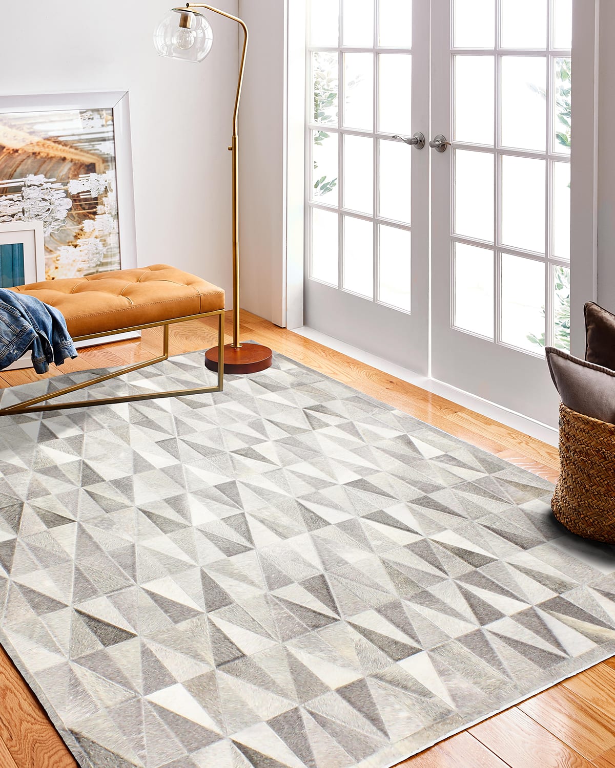 Cimarron Hair-Hide Rug, 8' x 10'