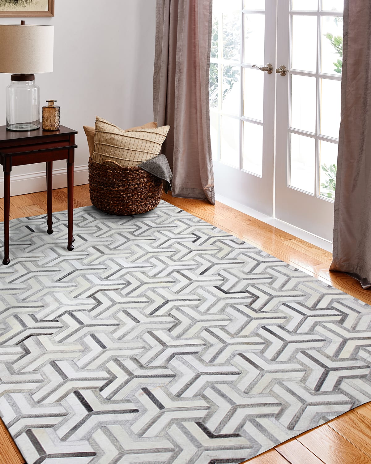 Brimhall Hair on Hide Rug, 8' x 10'