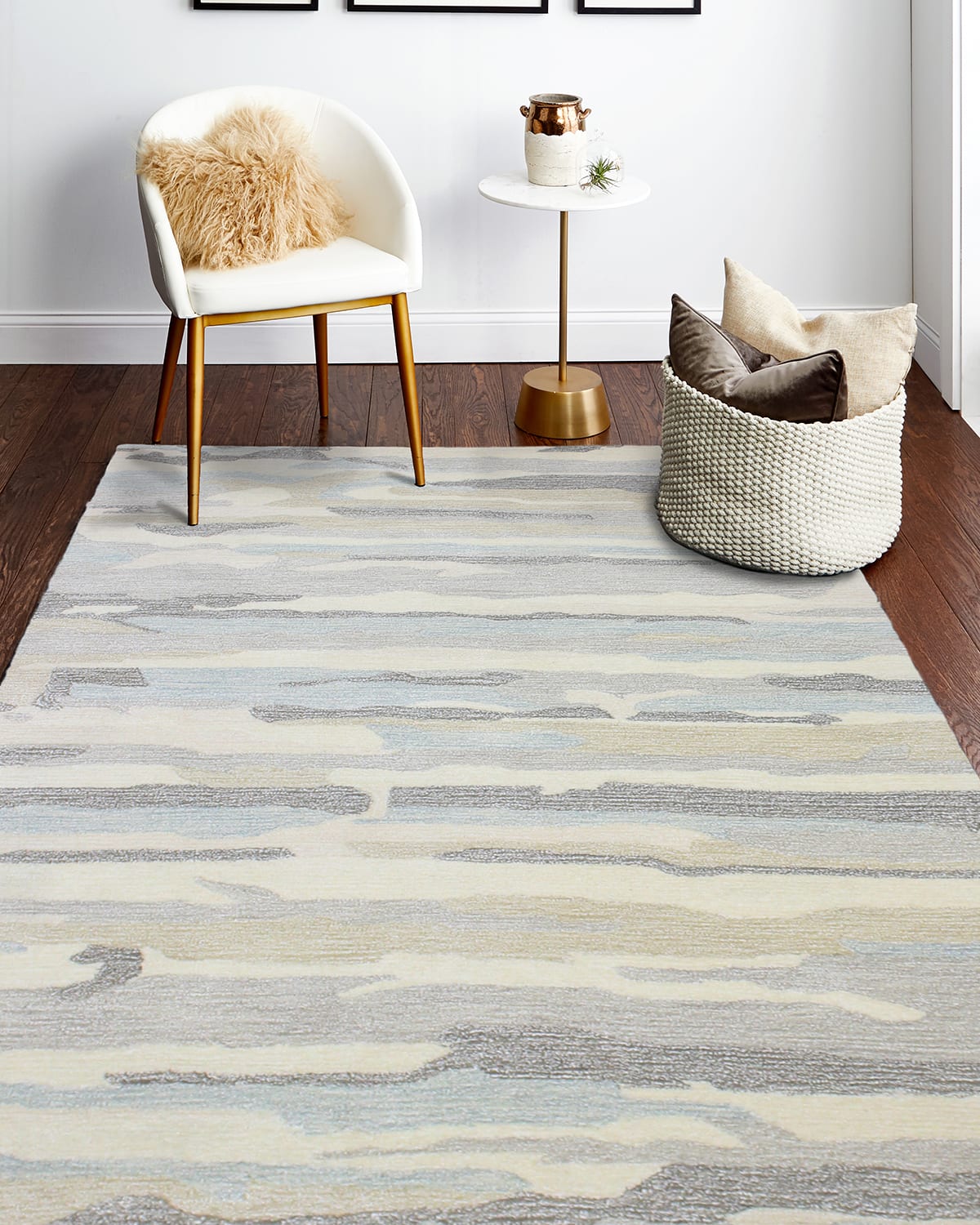 Thar Hand-Tufted Rug, 9' x 12'