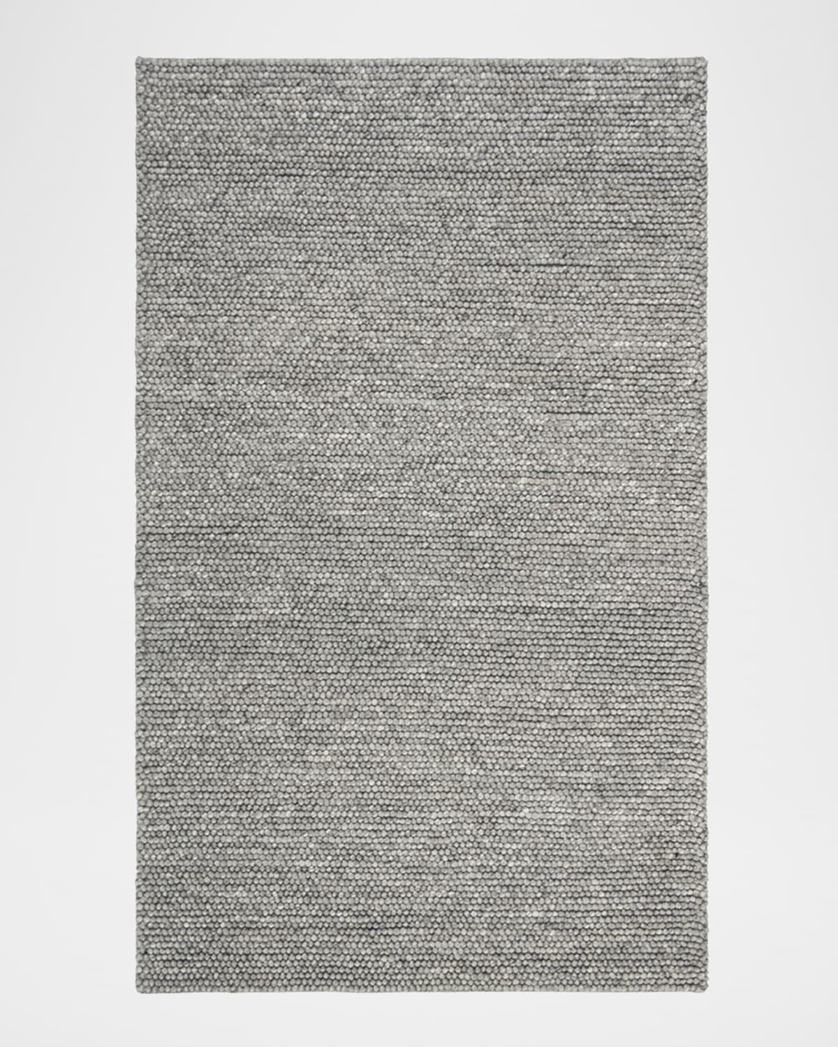 Carisbrooke Gray Hand-Woven Rug, 5' x 8'